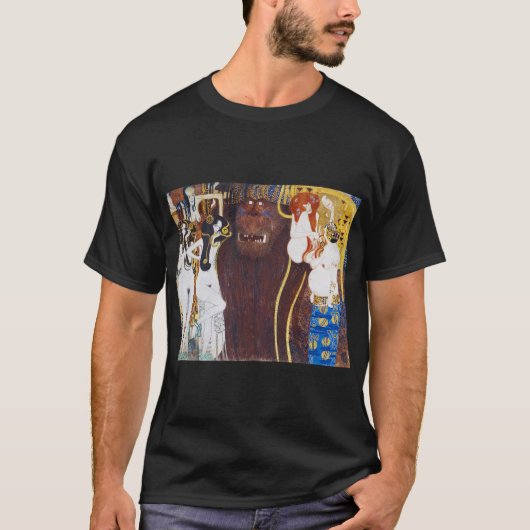 Beethoven Frieze (detail), Gustav Klimt T-shirt (Voorkant)