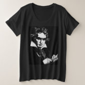 BEETHOVEN GROTE MAAT T-SHIRT (Design voorkant)