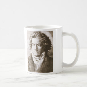 Beethoven in Sepia Koffiemok