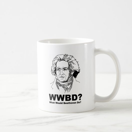 Beethoven Koffiemok (Rechts)