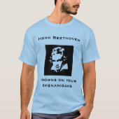 Beethoven LS Raglan T-shirt (Voorkant)