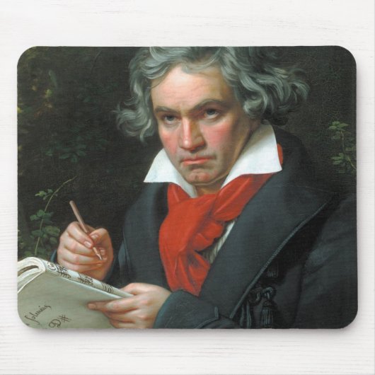 Beethoven Mousepad Muismat (Voorkant)