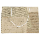 Beethoven Music Manuscript Medley Groot Cadeauzakje (Voorkant)
