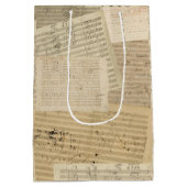 Beethoven Music Manuscript Medley Medium Cadeauzakje (Achterkant)