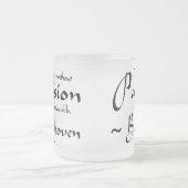 Beethoven Music Passion quote Matglas Koffiemok (Center)