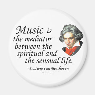 Beethoven op muziek magneet