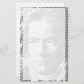 Beethoven Portrait Briefpapier (Voorkant / Achterkant)