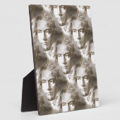 Beethoven Portrait Pattern Fotoplaat (Zijkant)