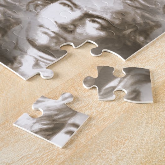 Beethoven Portrait Pattern Legpuzzel (Zijkant)