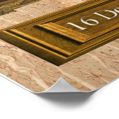 Beethoven Portrait Poster (Hoek)