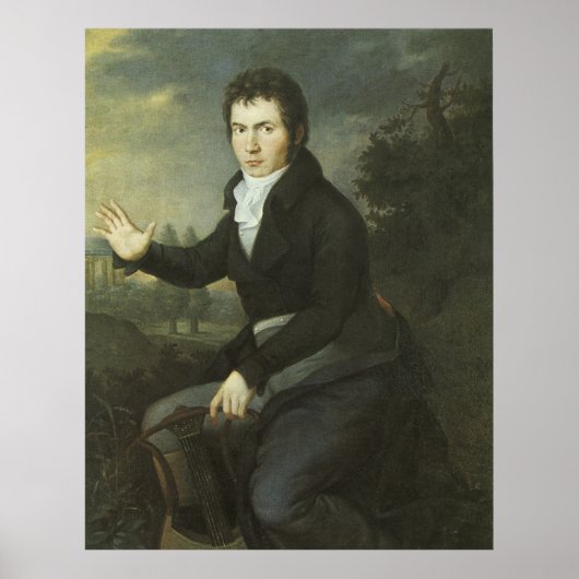 Beethoven Portrait Poster (Voorkant)