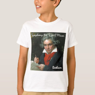 Beethoven Product Fine Art Klassiek Collectie T-shirt
