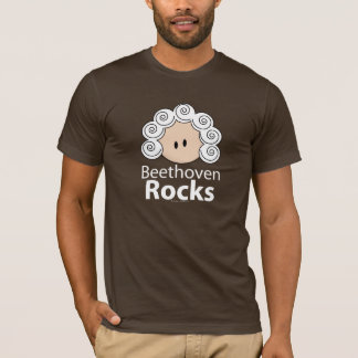 Beethoven Rocks Beethoven T shirt