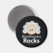 Beethoven Rocks Magnet Magneet (Voorkant / Achterkant)