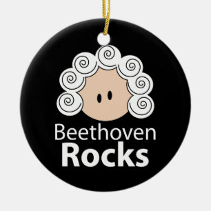 Beethoven Rocks Ornament