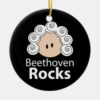 Beethoven Rocks Ornament