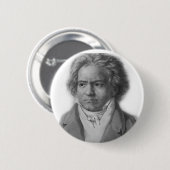 Beethoven Ronde Button 5,7 Cm (Voorkant /achterkant)