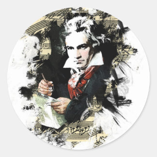 Beethoven Ronde Sticker