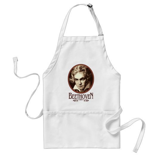 Beethoven Standaard Schort (Voorkant)