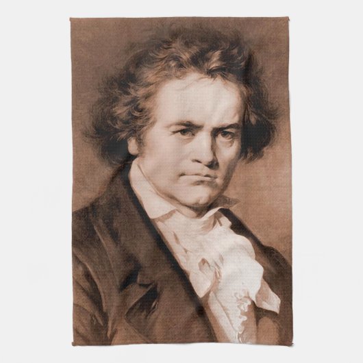 Beethoven Theedoek (Verticaal)