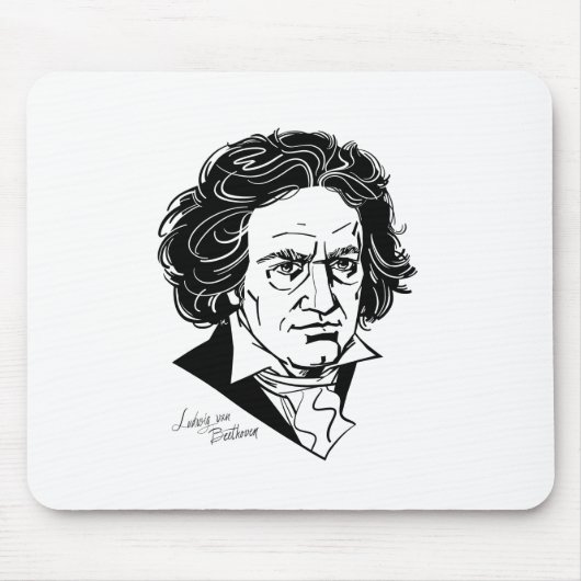 Beethoven-tr Muismat (Voorkant)