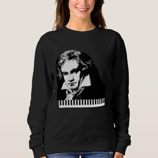 Beethoven van Beethoven Piano Teacher Trui (Voorkant)