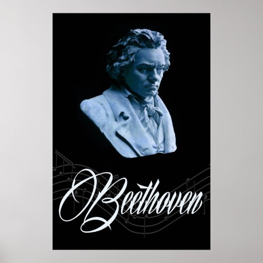 Beethoven van Moonlight 36 x 24 Poster (Voorkant)