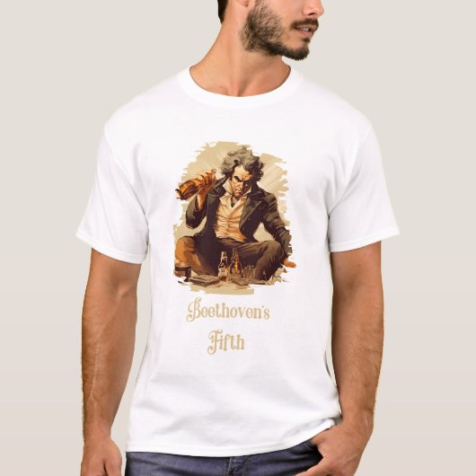 Beethovens vijfde t-shirt (Voorkant)