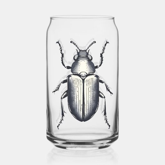 Beetle Blikvorm Glas (Achterkant)