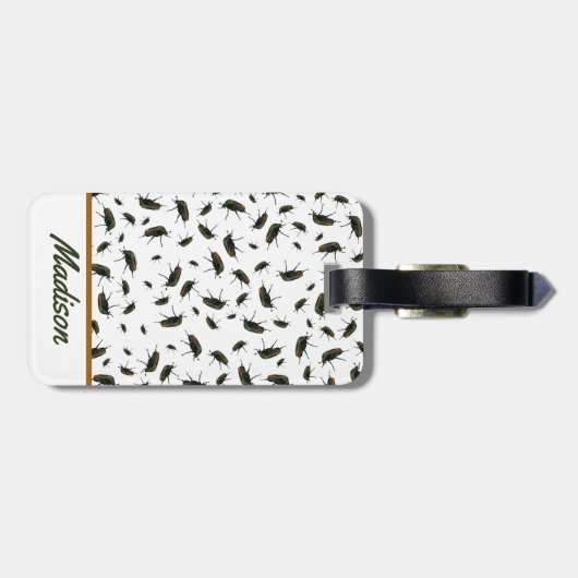 Beetle Bug Bagagelabels (Achterkant horizontaal)