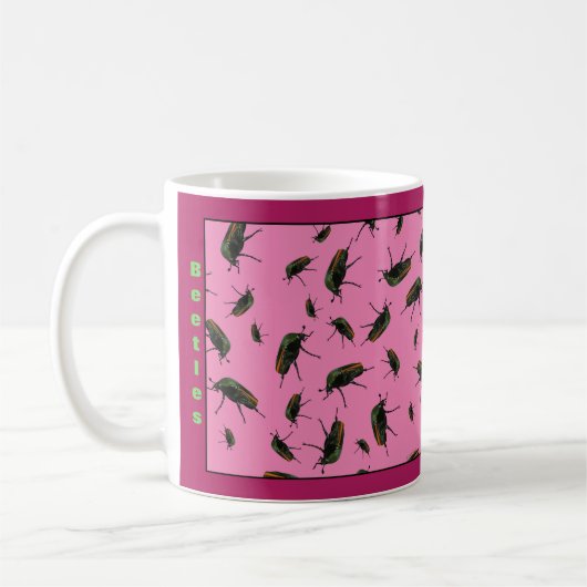 Beetle Bug Coffee Mug (Gauche)