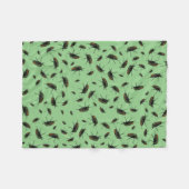 Beetle Bug Fleece Blanket (Voorkant (Horizontaal))