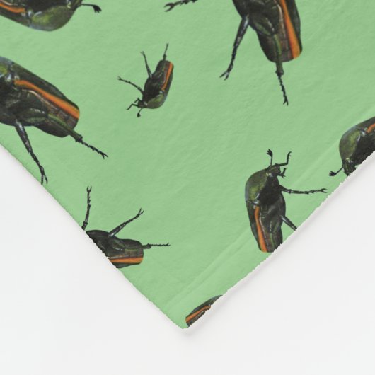 Beetle Bug Fleece Blanket (Hoek)