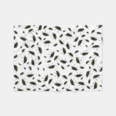 Beetle Bug Fleece Blanket Deken (Voorkant (Horizontaal))