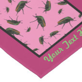 Beetle Bug Table Runner - Optionele Personalisatie Korte Tafelloper (Hoek)