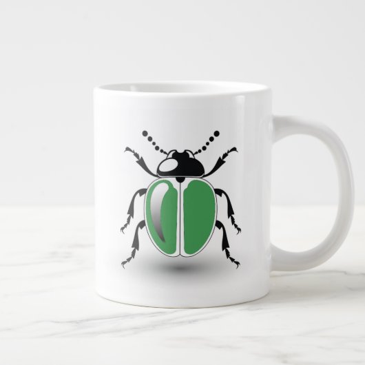 Beetle Delight Jumbo Cafee Mug (Droite)