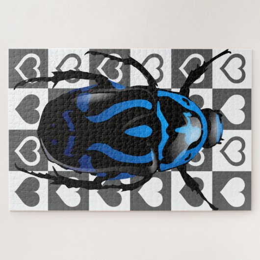Beetle Funny Puzzle (Horizontal)