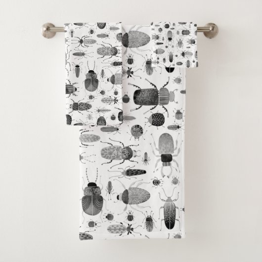 Beetle noir et blanc (En situation)