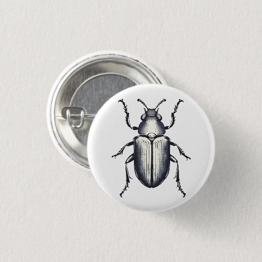 Beetle Ronde Button 3,2 Cm (Voorkant /achterkant)