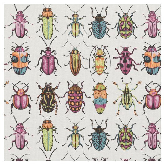Beetle Rows Stof (Close Up)