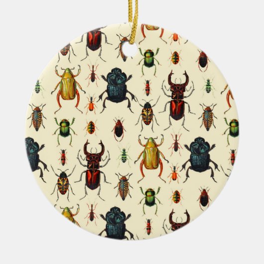 Beetle Varieties Keramisch Ornament (Voorkant)