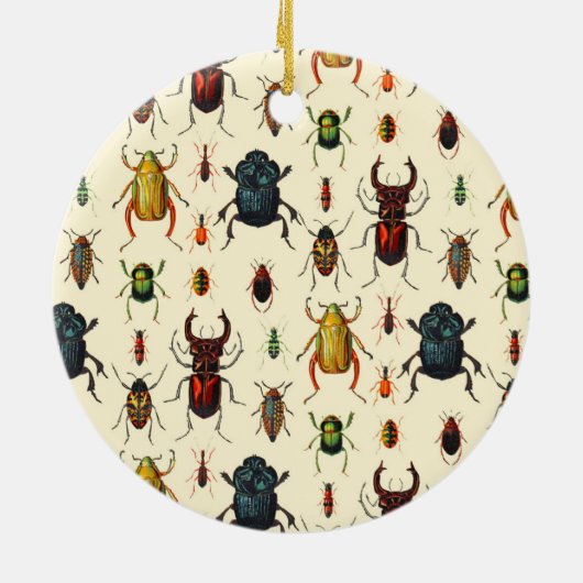 Beetle Varieties Keramisch Ornament (Achterkant)
