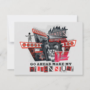 Beetlejuice   Ga je gang maak mijn millennium Notitiekaartje