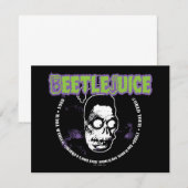 Beetlejuice | Harry de Jager gekrompen hoofd Notitiekaartje (Voorkant / Achterkant)