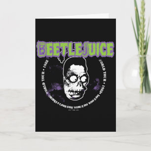 Beetlejuice Harry de Jager Krimpend Hoofd Kaart