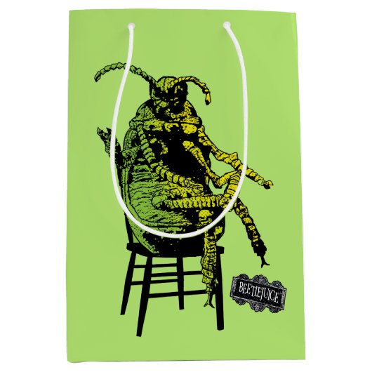 Beetlejuice | Kevert op stoel Medium Cadeauzakje (Voorkant)