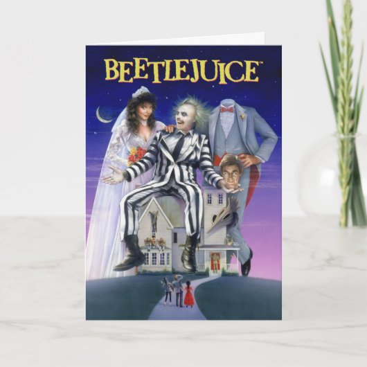 Beetlejuice | Theatermagazineposter Kaart (Voorkant)