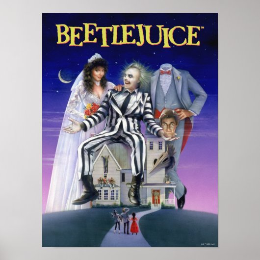 Beetlejus | Affiche théâtrale (Devant)