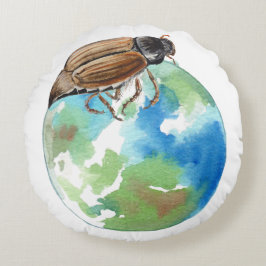 Beetle's Dominion Rond Kussen