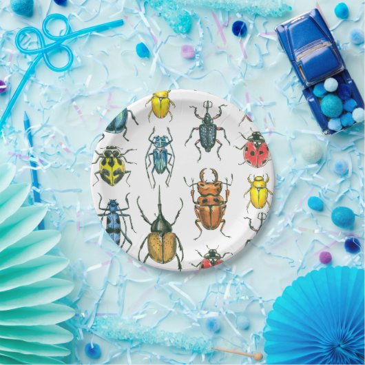 Beetles Papieren Bordje (Feest)